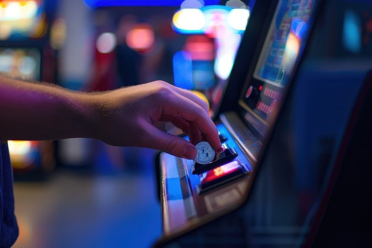 Antarmuka permainan Red Tiger pada layar mobile dengan kontrol taruhan yang jelas